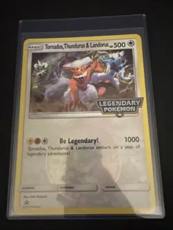 Pokemon TCG Tornadus, Thundurus Landorus Holo Forces of Nature Promo Jumbo Card - Image 1