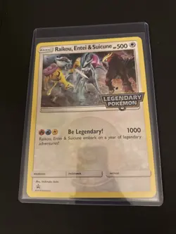 Raikou, Entei, & Suicune - Jumbo Card - Pokemon TCG - Image 1