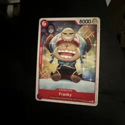 EXACT CARD PICTURED Franky OP10-014 Royal Blood One Piece TCG Eng Non-F - Image 1