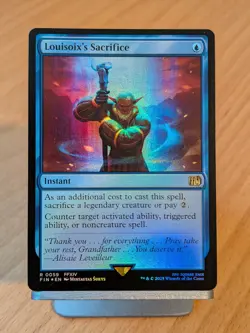Louisoix's Sacrifice (Foil) - MTG FINAL FANTASY (FIN) - NM - Image 1
