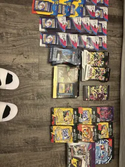 Lot Of 50 New Assorted TCG Booster Packs 20 Pokemon, 10 MTG Karlov, 20 You-gi-oh - Image 1