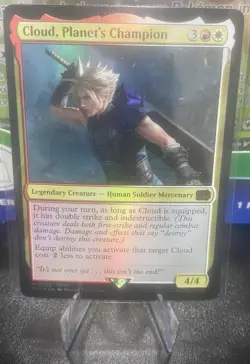 MTG Cloud, Planet's Champion (Foil) Final Fantasy 552 NM New! ✨ - Image 2