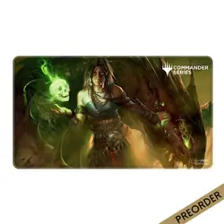 Ultra Pro Magic MTG Commander Series Stitched Edge Playmat Meren - Image 1