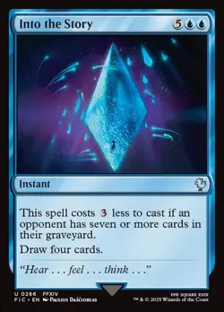 MTG Commander FIN U Into the Story #0266 PLAYSET 4X X4 - Image 1