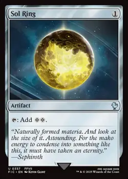 MTG Commander FIN U Sol Ring (((#0357))) - Image 1