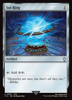 MTG Commander FIN U Sol Ring (((#0358))) - Image 1