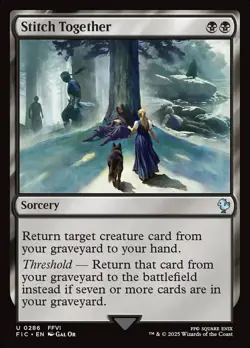 MTG Commander FIN U Stitch Together #0286 - Image 1