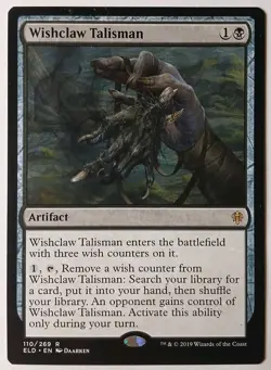 1x Wishclaw Talisman - Throne of Eldraine (ELD) Magic The Gathering Card MTG - Image 1