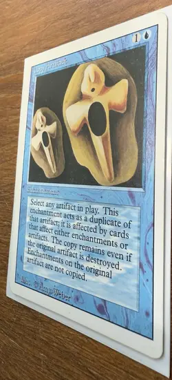 Magic the Gathering ~ MTG ~ 1x Copy Artifact ~ LP~ REVISED 4th Edition Vintage - Image 4