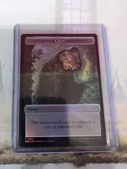 MTG - Everywhere / Copy Double-sided Token Foil - Duskmourn: House Of Horror - Image 2