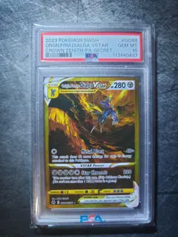 2023 Pokemon Sword And Shield Crown Zenith #GG68 Orgn.Frm.Dialga Vstar PSA 10 - Image 1
