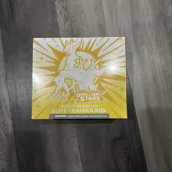 POKEMON CENTER Sword & Shield Brilliant Stars Elite Trainer Box ETB SEALED - Image 1