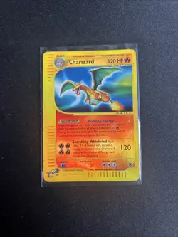 CHARIZARD REVERSE HOLO FOIL 40/165 EXPEDITION E-READER POKEMON ENGLISh LP - Image 1