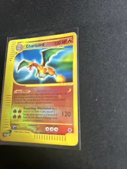 CHARIZARD REVERSE HOLO FOIL 40/165 EXPEDITION E-READER POKEMON ENGLISh LP - Image 4