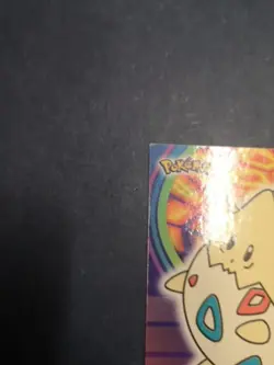 Topps Pokemon Johto Series 1 Non Holo Togepi #175 - Image 5