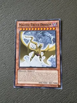 Yugioh! LP Malefic Truth Dragon - SP14-EN044 - Starfoil Rare - 1st Edition Light - Image 3
