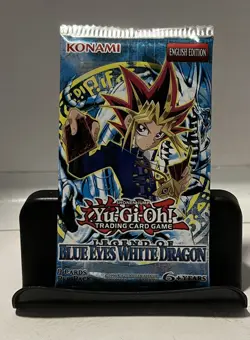 Konami YuGiOh Legend of Blue Eyes White Dragon Booster Pack 728192490040 - Image 1