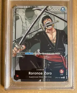 One Piece Roronoa Zoro Premium Card Collection 25th Edition #001 PSA 10 2023 - Image 4