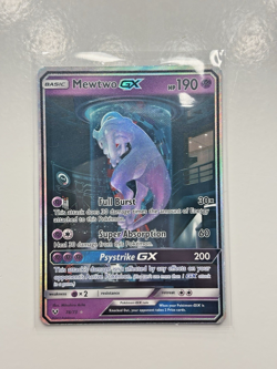 Mewtwo GX 78/73 Secret Rare Rainbow Holo - Shining Legends 2017 Pokemon Card - Image 1