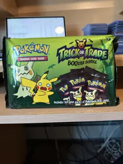 Pokemon Trading Card Game Trick Or Trade Booster Bundle - 50 Packs - Unopened 820650852572 - Image 1