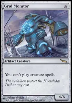 Grid Monitor ~ Mirrodin [ Excellent ] [ Magic MTG ] - Image 1