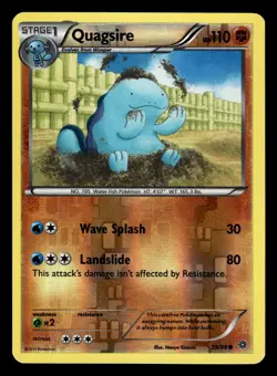Quagsire 39/98 Reverse Holo XY Ancient Origins Pokemon Card - Image 1