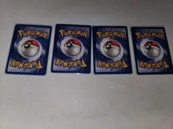 4x Vintage Base Set Uncommon Pokemon Cards - WOTC 1999 - Wartortle, Charmeleon, - Image 2