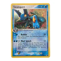 Swampert 5/17 Holo - 2004 POP Series 1 - MP-LP - Vintage Pokemon Card - Image 1
