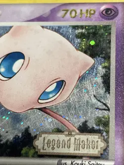 Pokemon Mew TCG Holo Rare Card 10/92 EX Legend Maker 2006 - Image 4