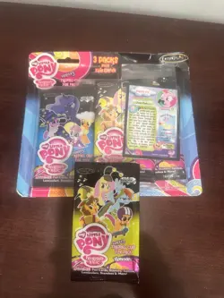 My Little Pony Booster Packs Bundle and Foil Card plus Extra Booster Pack Sealed - Image 1