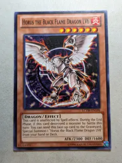 Horus the Black Flame Dragon LV6 - LCYW-EN198 - Common - Image 1