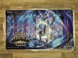 Veidos the Dragon of Endless Darkness 2024 Yu-Gi-Oh Judge Playmat Mat SEALED New - Image 2