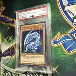 Yugioh! Blue-Eyes White Dragon CT13-EN008 Ultra Rare Limited Edition PSA MINT 9 - Image 1