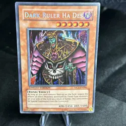 YUGIOH DARK RULER HA DES MC1-EN006 SECRET (LP) - Image 1