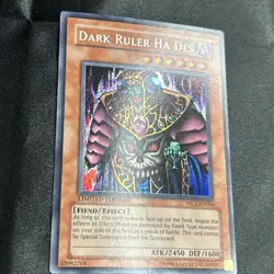 YUGIOH DARK RULER HA DES MC1-EN006 SECRET (LP) - Image 3