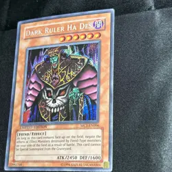 YUGIOH DARK RULER HA DES MC1-EN006 SECRET (LP) - Image 4