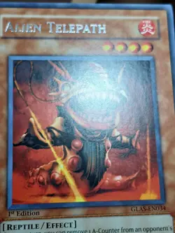 Yugioh! LP Alien Telepath - GLAS-EN034 - Rare - 1st Edition - Image 5