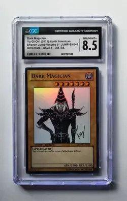 yu gi Oh Dark Magician jump-en049 Ultra Rare Limited Edition nm/m grade 8.5 - Image 1