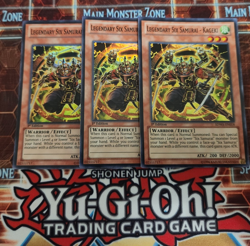 Yu-Gi-Oh! Legendary Six Samurai - Kageki SDWA-EN018 1st Edition Super Rare x 3!! - Image 1