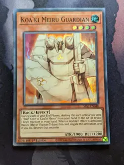 Yu-Gi-Oh! - Koa'ki Meiru Guardian - (SESL-EN048) - 1st Edition Super Rare - Image 1