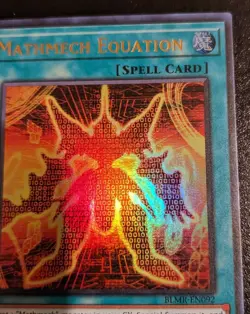 Mathmech Equation BLMR-EN092 1st Edition Ultra Rare Monstrous Revenge Yu-Gi-Oh! - Image 3