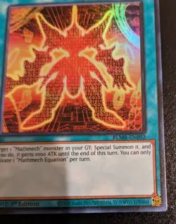 Mathmech Equation BLMR-EN092 1st Edition Ultra Rare Monstrous Revenge Yu-Gi-Oh! - Image 5