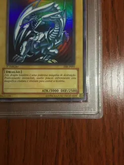2002 Yu-Gi-Oh! Blue-Eyes White Dragon SDK-001 DIK-P001 1st Edition PSA 7 - Image 4