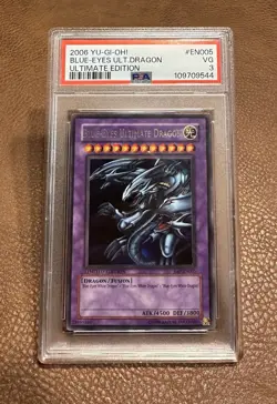 Yu-Gi-Oh! Ultimate Edition 2006 Blue-Eyes Ultimate Dragon PSA - Image 1