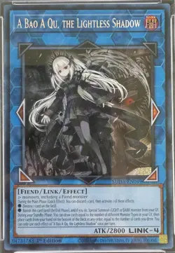 A BAO A QU, THE LIGHTLESS SHADOW SUDA-EN049 SECRET RARE 2025 PSA 10 - Image 3