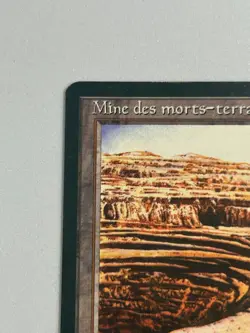 Strip Mine (Mine de morts-terrains) - French FBB Renaissance 1995 MTG card [NM] - Image 2