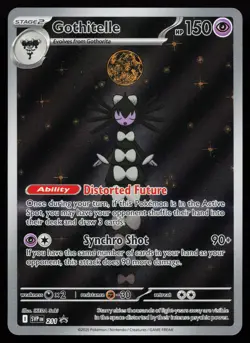 Gothitelle SVP 211 Black Bolt & White Flare Gothitelle Pokemon Card - Image 1