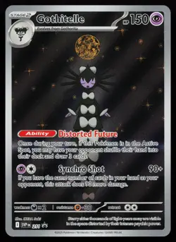 Gothitelle SVP 211 Black Bolt & White Flare Gothitelle Pokemon Card - Image 1