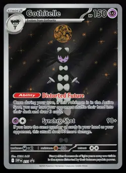 Gothitelle SVP 211 Black Bolt & White Flare Gothitelle Pokemon Card - Image 1