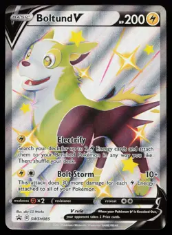 Boltund V SWSH085 Promo SWSH: Sword & Shield Promo Cards Pokemon Card - Image 1